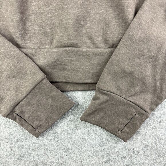 Nike Therma Sphere Element Running Top Womens S Brown Swoosh Athletic Thumbholes - Picture 12 of 14